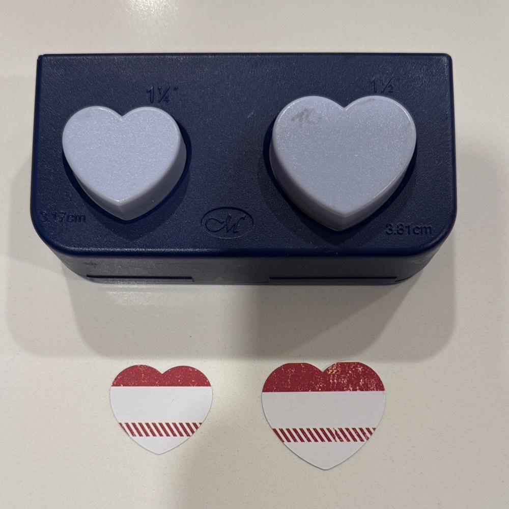 Heart Shape Craft Punch Creative Memories